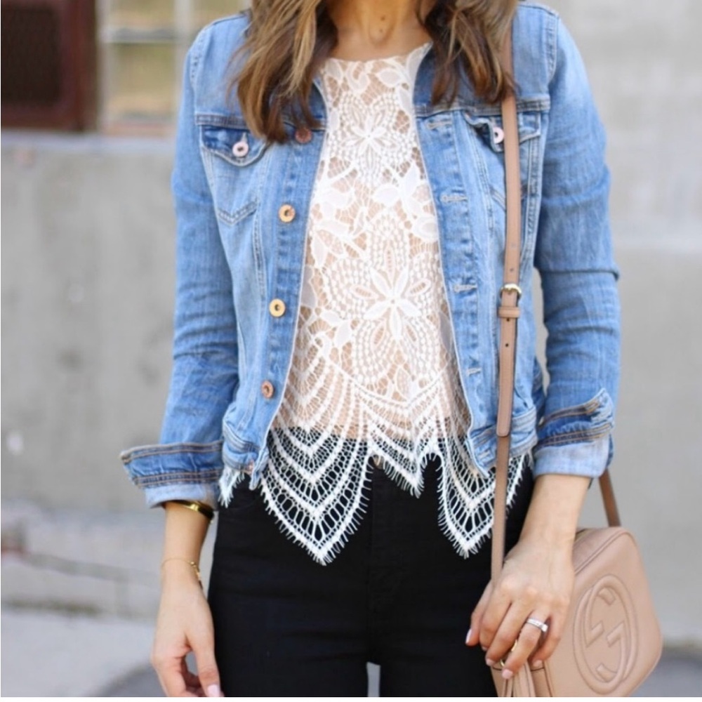 Express Lace Top - Picture 3 of 8